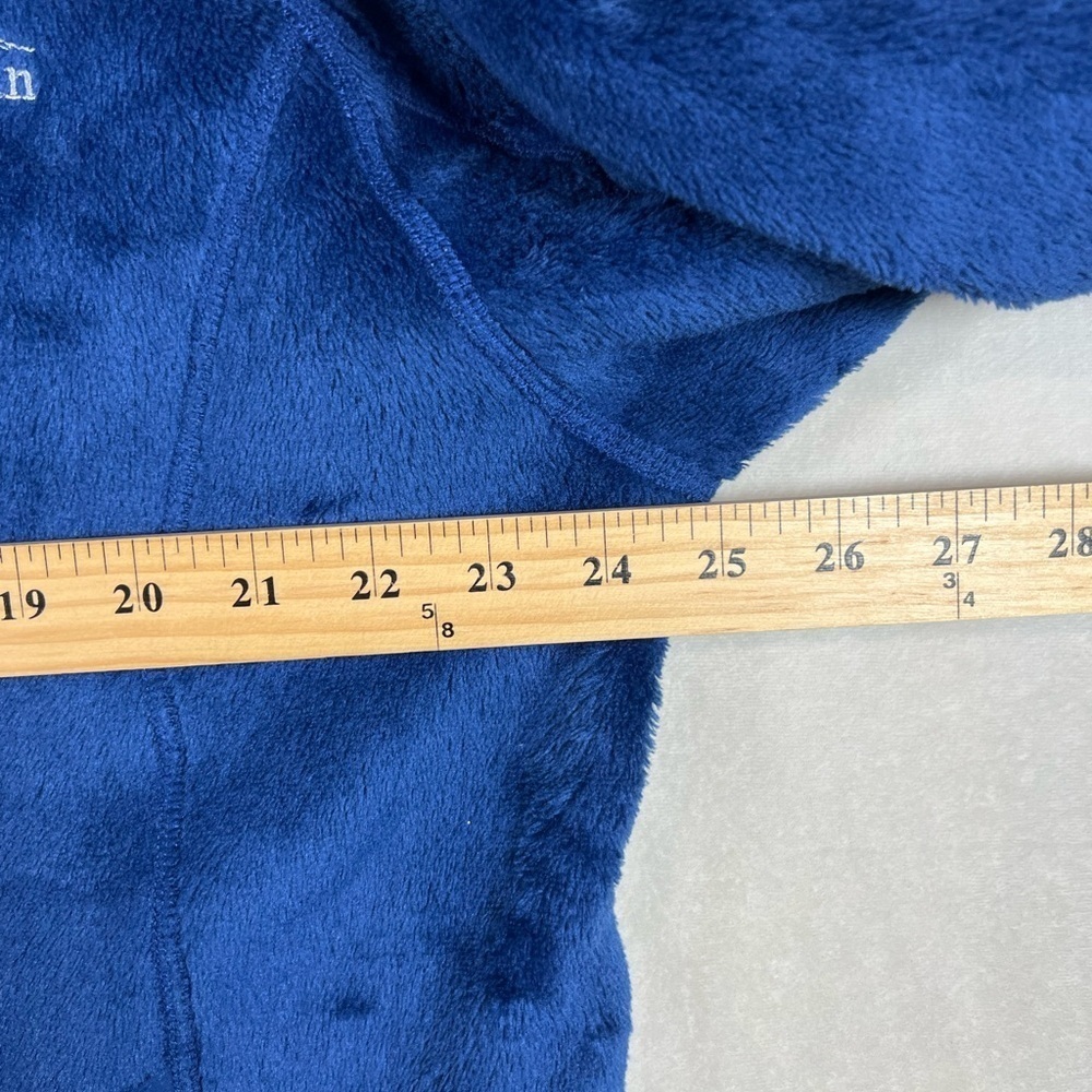 Men’s XL L.L. Bean Blue Sherpa Synchilla Fleece Full Zip Jacket EUC C25 - Picture 10 of 11